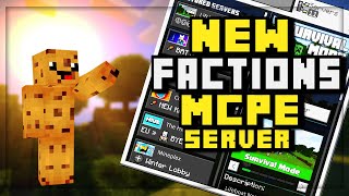 My BRAND NEW MCPE Factions Server?! || $50 Rank Giveaway!!
