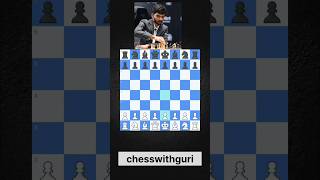 Scotch Gambit played by Gukes#chess #chessgame #lichess @chesswithguri#gukesh