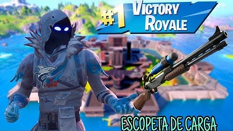 😈GANANDO solo a *ESCOPETA de CARGA* (CHALLENGE de ESCOPETA de CARGA TEMPORADA 3 fortnite 2)