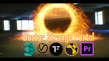 Doctor Strange Portal Effect | Tyflow & Nuke 4K