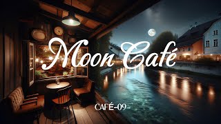 Moon Café | Background Instrumental Saxophone Jazz Music to Relax, Study, Work