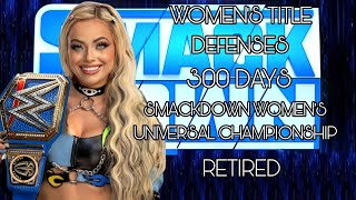 WR3D || SMACKDOWN WOMEN'S CHAMPIONSHIP || TITLE DEFENSES LIV MORGAN ||