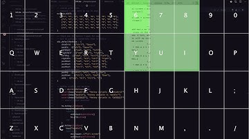 Hammerspoon hs.grid module in action.