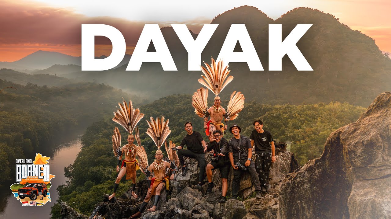 BERTEMU SUKU DAYAK di LANGIT KALIMANTAN // #OverlandBorneo EP. 4