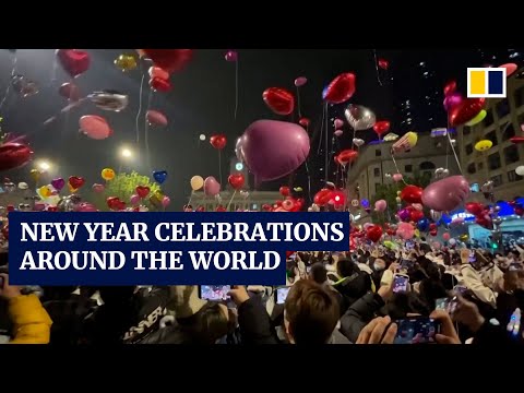 How the world kicked off celebrations for 2023