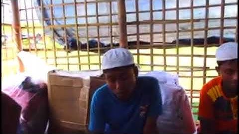 تلاوة القرآن الكريم بصوت الجميل الروهنجي من مخيمات بنغلاديش