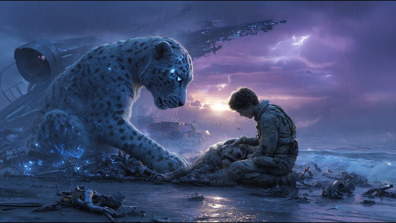 Alien Leopard Human Man Saves Drowning Alien Leopard and turns pale at what he was ...
