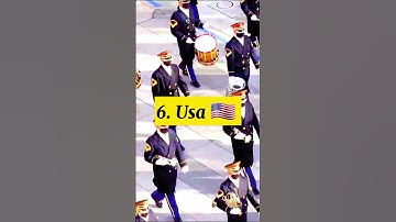 Thumbnail of Top 8 countries have best military march⚔️🌎 #shorts #march