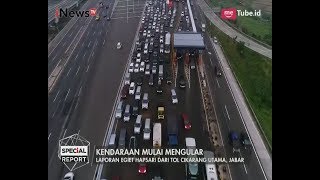 Antrean Tol Cikarang Utama Semakin Padat Merayap Hingga KM 57 - Special Report 22/06