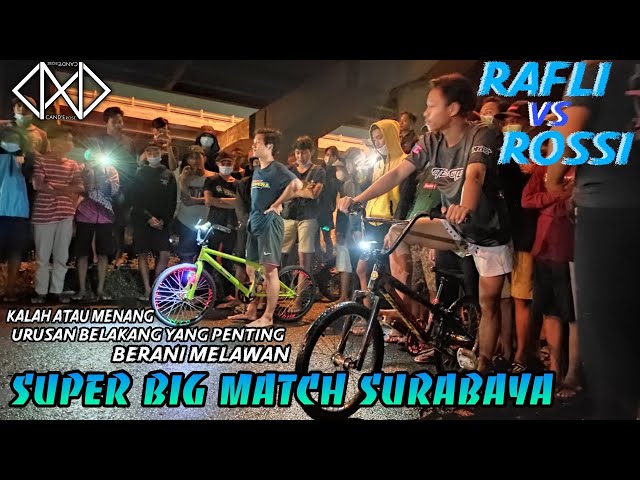 Juara Utara bertemu Juara Timur | Rafli vs Rossi | Balap Sepeda Onthel Surabaya class=