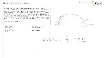Numerical on Error Analysis (Part 2) | Error Analysis | GATE Electrical and Electronics Measurement