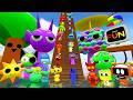 ALL SPRUNKI TEAMS SONG INCREDIBOX RAGDOLL CHALLENGE UNDERWATER STAIRS in Garry's Mod
