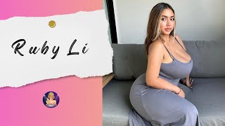Ruby Li's Journey: Plus Size Fashion Haul | Empowerment and Elegance | Bold Model
