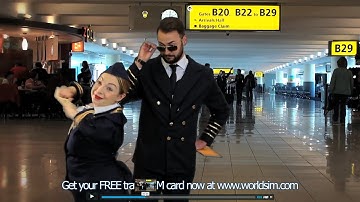 WorldSIM TV Ad - Get your free travel SIM card to reduce roaming charges