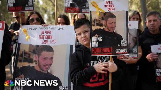 Former Gaza Hostages Families And Supporters March In Southern Israel To Demand More Releases