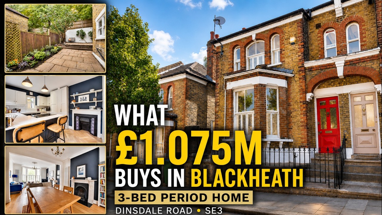 Inside a £1.075M Period Home in Blackheath | Dinsdale Road SE3