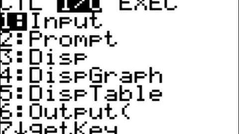 Program a TI84 to Calculate Logs