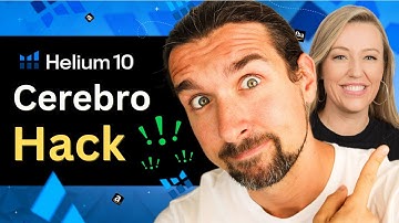 FIRE Amazon Keyword Research Hack With Helium 10 Cerebro - Detailed Tutorial