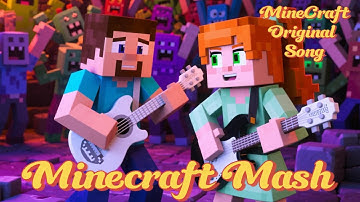 Minecraft Mash Origineel Minecraft Halloweenlied Monster Mash Parodie voor Minecraft-fans Muziek ...