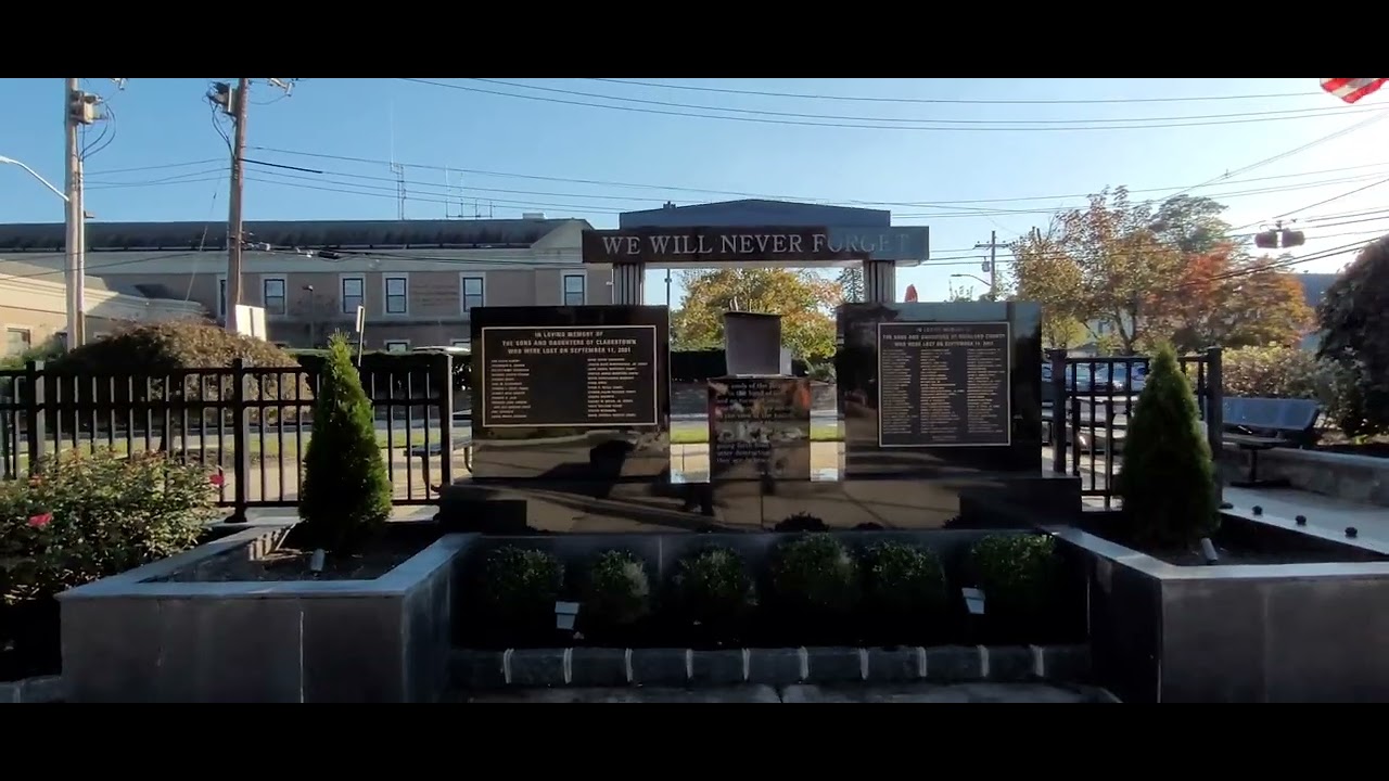 9/11 Memorial. Clarkstown Town Hall, NYS YouTube