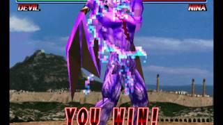 Tekken 2 ( PS1 ) - Devil - Arcade Mode - Original Music ( Dec 14, 2016 )