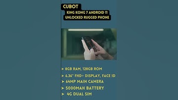 CUBOT King Kong 7 Android 11 Unlocked Rugged Phone