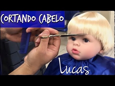 BEBÊ REBORN FOI CORTAR O CABELO NO SALÃO DE BELEZA DE VERDADE