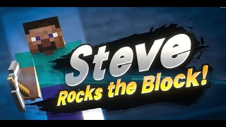 Super Smash Bros. Ultimate - Official Minecraft Steve Reveal Trailer