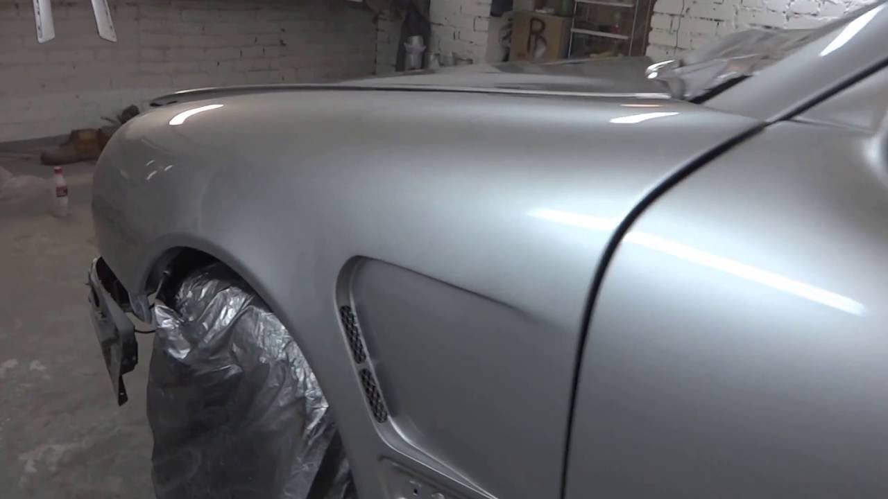 Покраска Mercedes 210 Покраска Mercedes 210