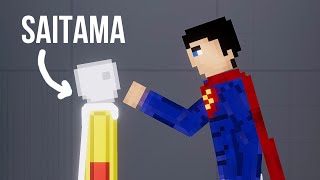 Saitama vs Superman [Zebra Gaming TV] People Playground