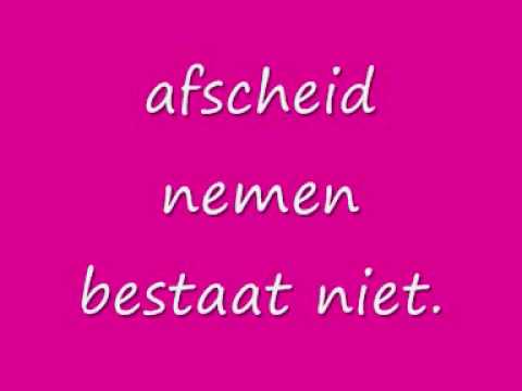 Marco Borsato - Afscheid nemen bestaat niet LYRICS!