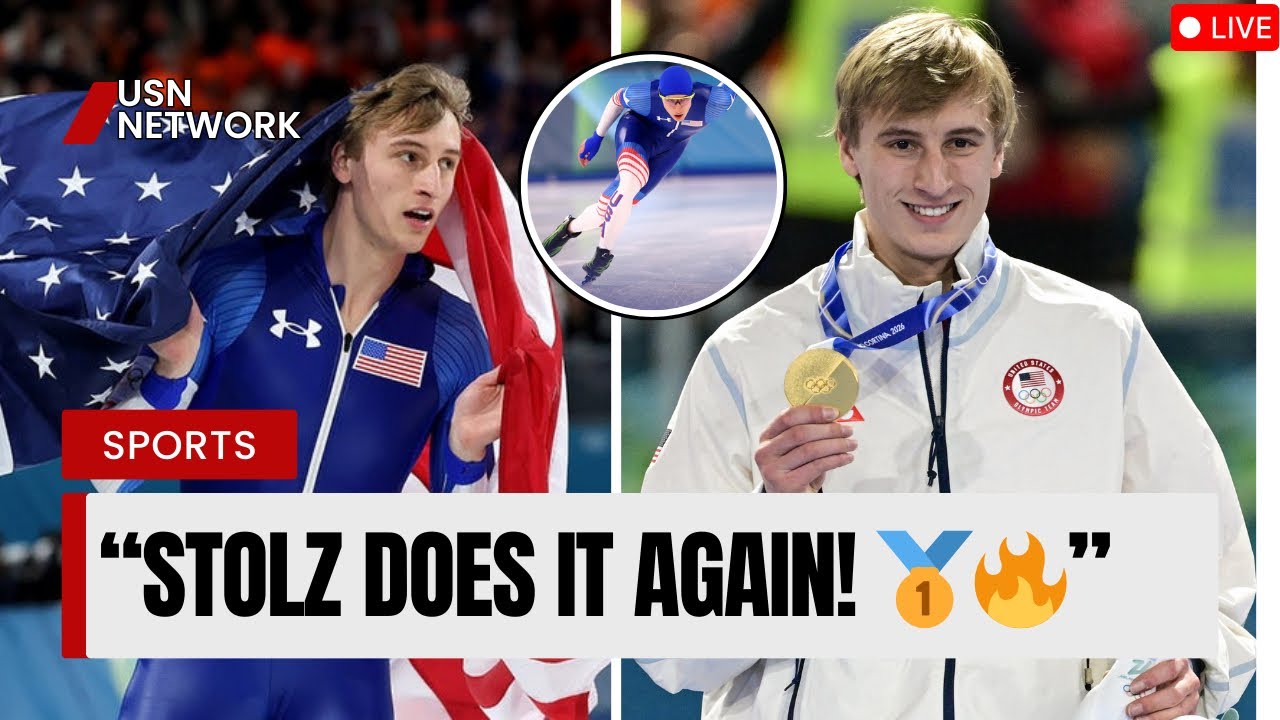 Jordan Stolz Wins 500m Gold Medal | American Speed Skating Star Secures Second Gold of the Games🏅