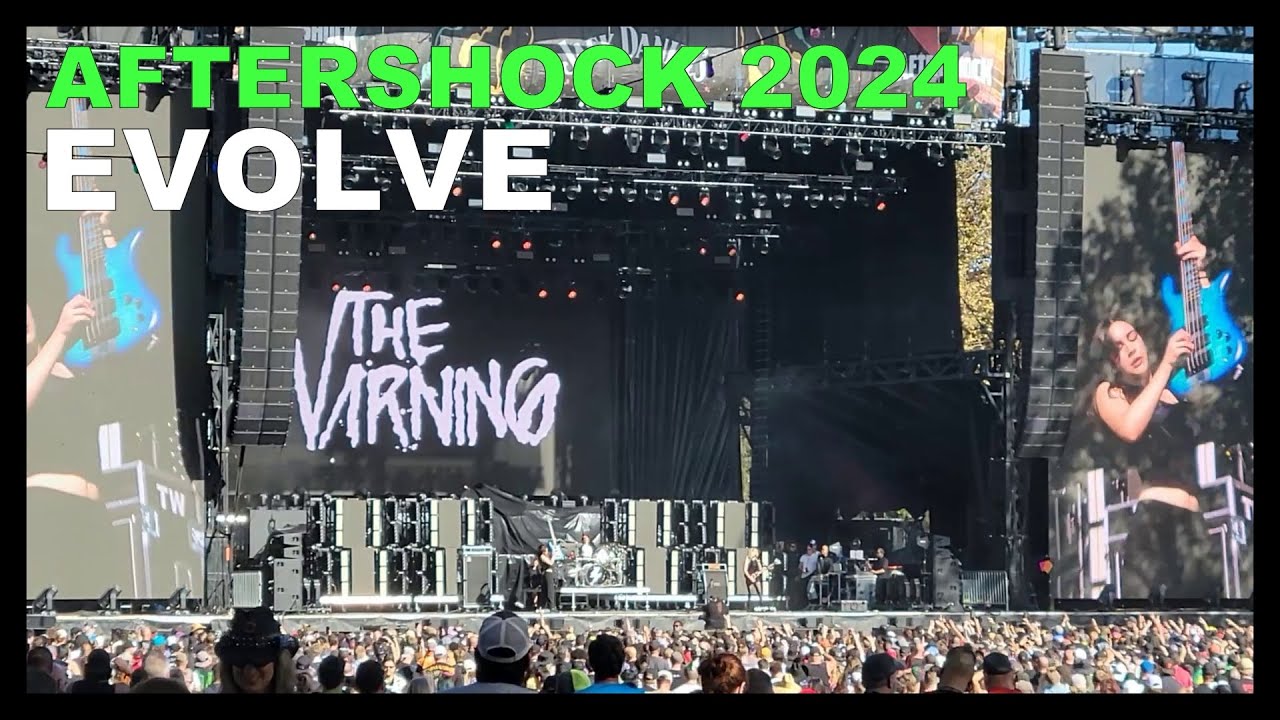 The Warning - EVOLVE (and end of set) Live, Aftershock 2024, FanCam