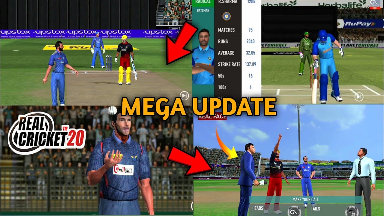 Real Cricket 20 Ipl Special Mega Update Full Review - YouTube