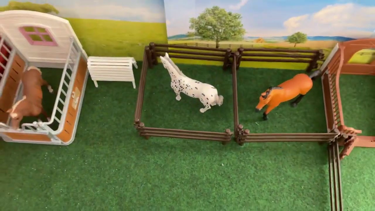 Pferd ab in deine Box 😍🐴 Schleich