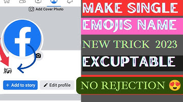 How To Make Emoji  Name Facebook Account New Trick 2023 | Stylish name fb account |