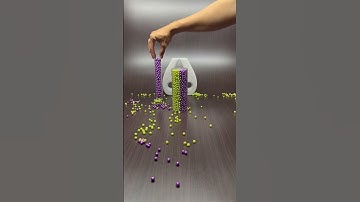 🐤 Oddly Satisfying Reverse Beads ASMR | Relax Loop Therapy #visualtherapy #reverse #asmr