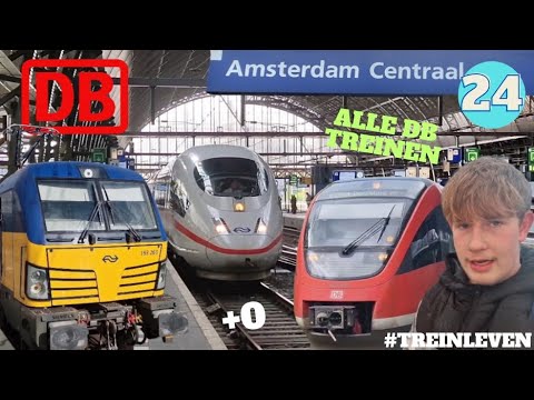 Alle Deutsche Bahn Treinen in Nederland doen & alles reed op tijd | #Treinleven #24