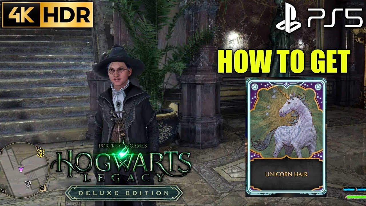 How to Get Unicorn Hair HOGWARTS LEGACY Unicorn Hair Wand Core