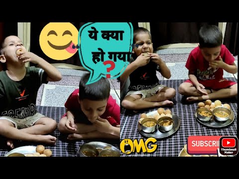 Challenge Between Brother's🤣/गोलगपपा चैलेंज दोनों में 🤤