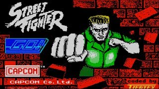 Street Fighter (ZX Spectrum)【Longplay】 screenshot 5