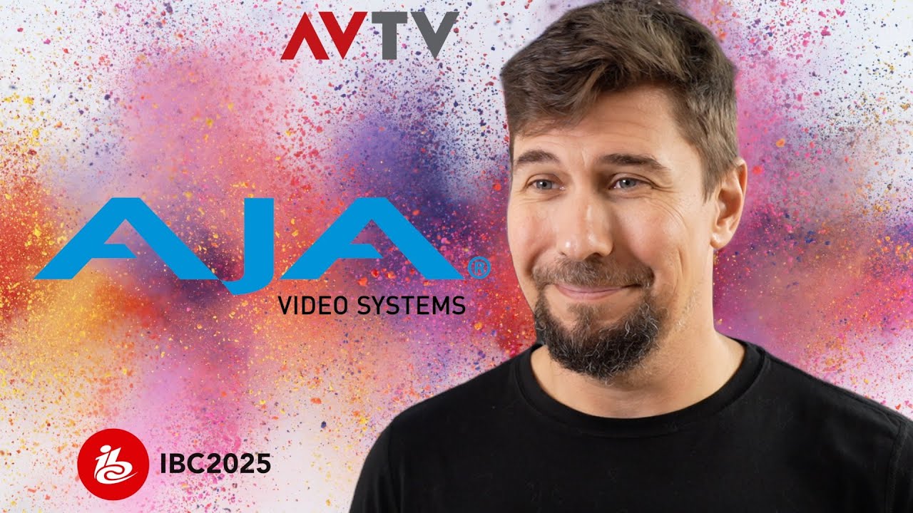AJA debuts new solutions for AV at IBC 2025