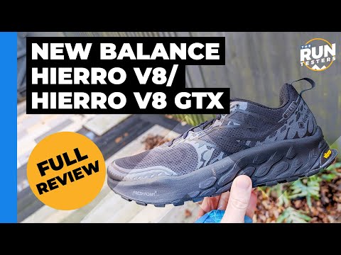 New Balance Hierro V8 and Hierro V8 GTX Review | A solid shoe for lighter trails