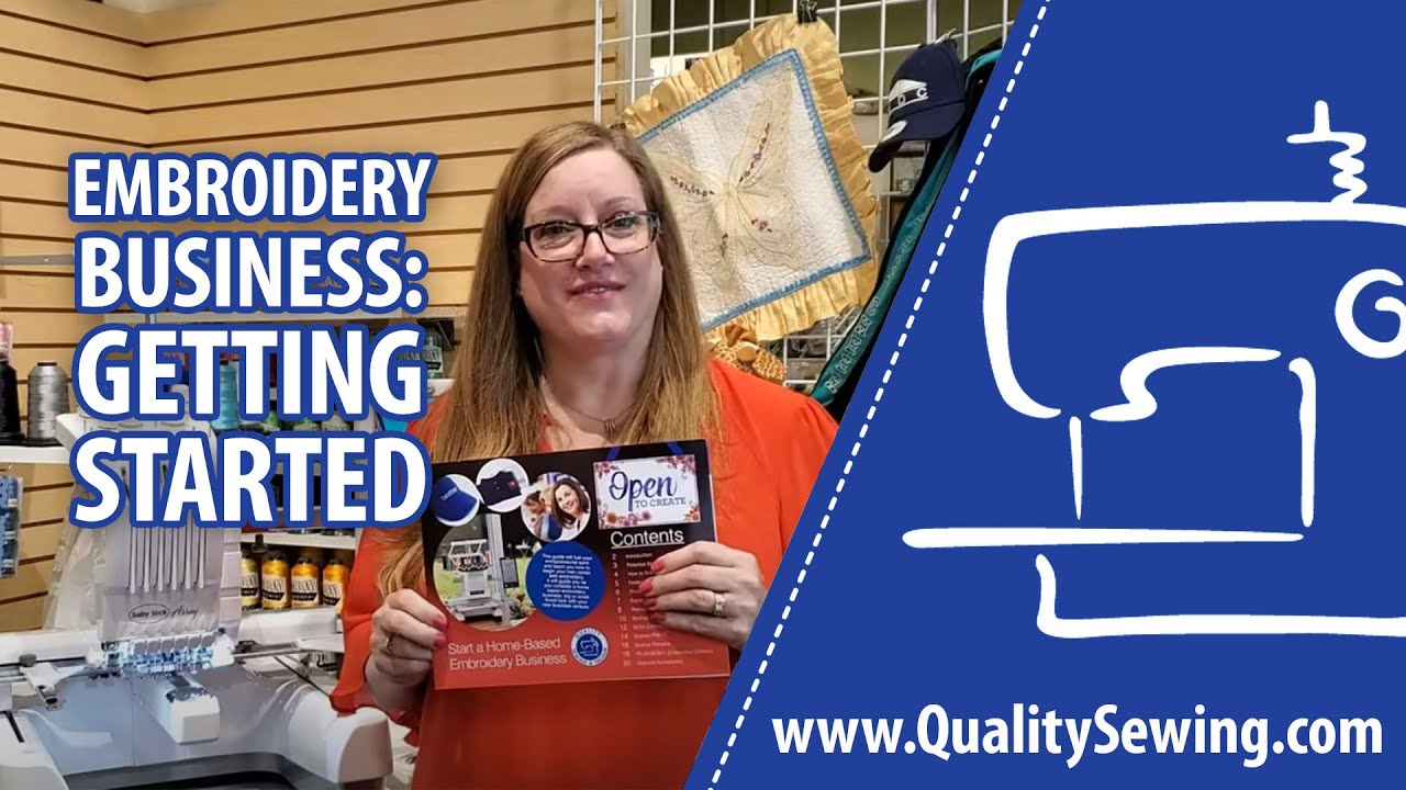 How to Start Your Side Hustle Embroidery Business Embroidery Side