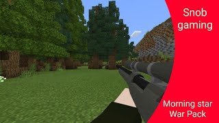 MCPE Mods/Morning star war pack