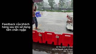 Giải Pháp Chắn Ngập Nước Fh61-L Mùa Mưa Lũ Công Ty Vjmc