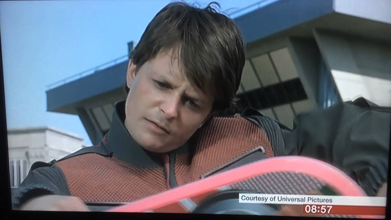 Back To The Future day on the BBC