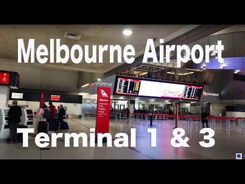 【Airport Tour】2022 Melbourne International Airport Terminal 1 & 3 Check in Area