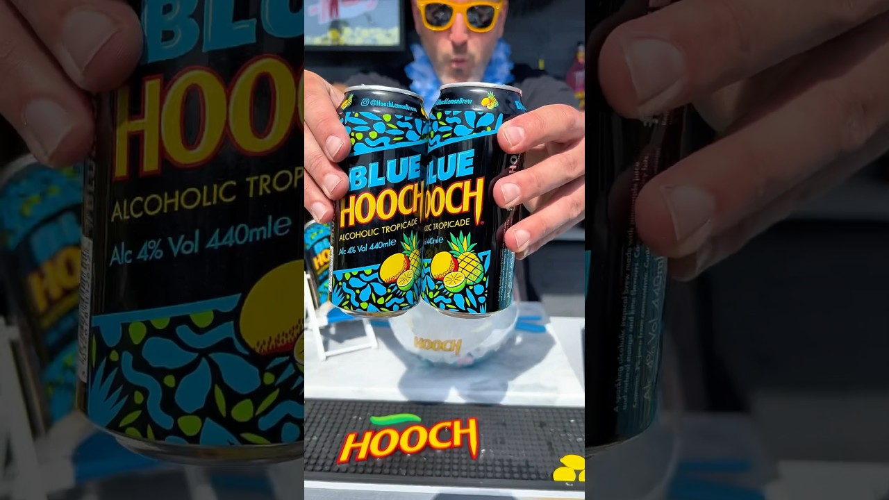 Blue Hooch Fish Bowl 🐟🥣🦈🧊 hooch bluehooch mancavebartender 
