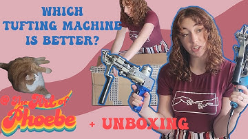 WANT TO BUY A TUFTING MACHINE? Tuft the World vs I Make Rugs Comparison and Unboxing